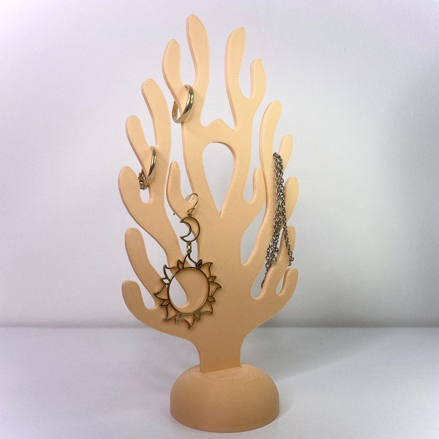 Coral jewelry holder store